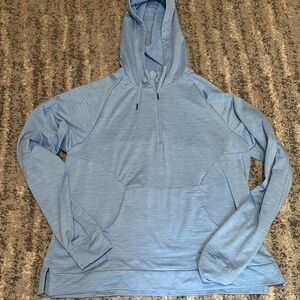 Puma Women’s Lake Morey Series Light Blue Hooded Athletic Pullover Size XL NWOT